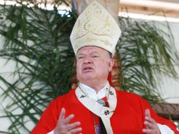Juan Sandoval Íñiguez presentó su renuncia al frente del Arzobispado hace tres años. A. CAMACHO  /