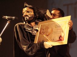 En el Teatro Galerías fueron entregados los reconocimientos a lo mejor del teatro de la ciudad. A. HINOJOSA  /