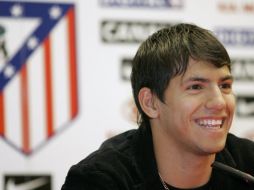 Foto de archivo del jugador argentino, Sergio Agüero. AP  /