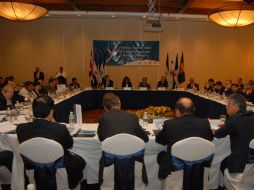 Vista general de la X Conferencia Regional anual del FMI. EFE  /