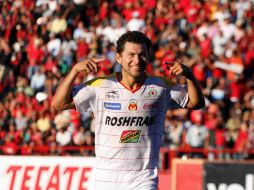 Miguel Sabah del Morelia durante el partido contra Tijuana en el Torneo Apertura 2011. MEXSPORT  /