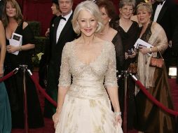 Mirren derrotó a mujeres más jóvenes en la encuesta. EL UNIVERSAL  /