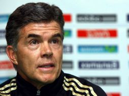 El director hace todo lo posible para apoyar a la jóven selección en su ascenso en el Mundial de Colombia. MEXSPORT  /