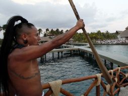 'Ah Kin Chi: profeta maya', tendrá dos únicas funciones en La Gruta. ARCHIVO  /