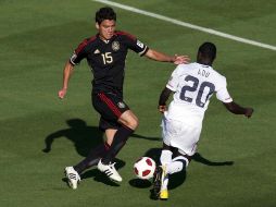 El defensa mexicano, Héctor Moreno, durante final de la Copa Oro disputada precisamente, ante Estados Unidos. MEXSPORT  /