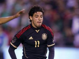 Carlos Vela de Mexico, durante juego amistoso celebrado en San Diego, California el mes de marzo. MEXSPORT  /