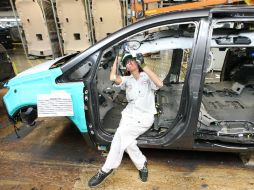 Con su nueva planta en Guanajuato, Honda prevé aumentar su capacidad de producción a 1.83 millones en 2014. AP  /