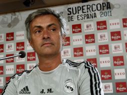 El técnico español durante una conferencia de prensa en el Estadio Santiago Bernabeu.REUTERS  /