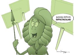 Cartón de Vargas.  /