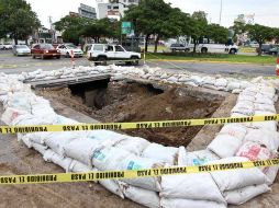 El socavón tiene 15 metros de largo por dos de ancho. E. PACHECO  /