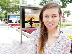 La fotógrafa Valeria Bross muestra aspectos de diversas ciudades. M. FREYRÍA  /