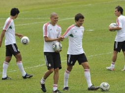 El equipo Sub-20 de México inicia su preparación para enfrentamiento en semifinales contra Brasil. AFP  /