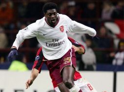 Adebayor quedó apartado esta pretemporada de la gira del City por Estados Unidos. MEXSPORT  /