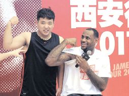 Es la tercera ocasión que LeBron James visita China. GETTY IMAGES SPORT  /