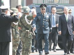La Segob descartó que el secretario de la Defensa, Guillermo Galvan (foto) se reúna con el poeta. EL UNIVERSAL  /
