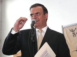 Marcelo Ebrard, jefe de Gobierno del Distrito Federal. EL UNIVERSAL  /
