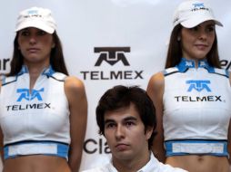 Sergio Pérez busca tener una buena carrera en Bélgica. MEXSPORT  /