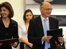 El canciller argentino Héctor Timerman llegará a Quito el próximo 31 de agosto. AFP  /