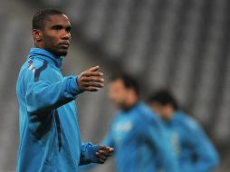 El club ruso pagará al Inter cerca de 27 millones de euros por el traspaso de el camerunés Samuel Eto'o. AFP  /