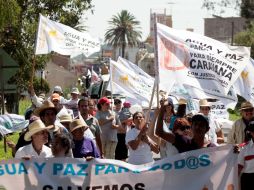 La marcha transitará por poblados como Valle de Guadalupe, Tepatitlán, Zapotlanejo y El Salto. A. HINOJOSA  /