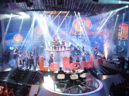 Los alumnos abrieron ''La Academia'' con el himno oficial de la emisión. ESPECIAL TV AZTECA  /