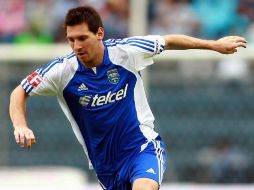 El futbolista Lionel Messi, consideró un honor y orgullo ganar el 'Top-50' de la página web. MEXSPORT  /