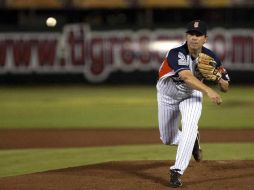 Pablo Ortega tuvo siete entradas con cinco imparables sin carrera. MEXSPORT  /