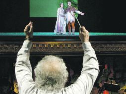 Ensayo de la ópera Ildedonga, en el Teatro Degollado, en 2007. S.NÚÑEZ  /