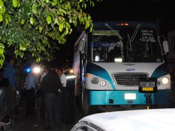 El chofer fue interceptado por varios sujetos que viajaban en un auto compacto de color blanco. O. RUVALCABA  /