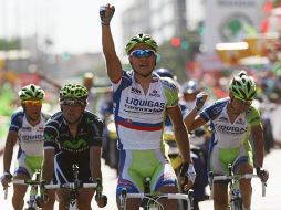 El ciclista eslovaco, Peter Sagan, conquista el tramo Úbeda y Córdoba, de 193 kilómetros. REUTERS  /