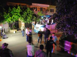 Al momento de ser agredido el camionero llevaba pasaje quienes no fueron atacados O. RUVALCABA.  /