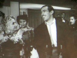 Proyección de una pelicula de Germán Valdéz 'Tin Tan'. ARCHIVO  /