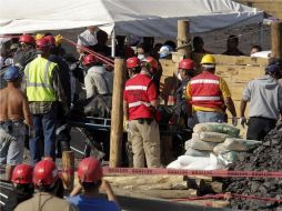 La Secretaría del Trabajo y Previsión Social revisará la mina para identificar posibles violaciones del lugar. ARCHIVO  /