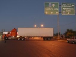 Ninguno de los choferes despojados resultó lesionado. ARCHIVO  /