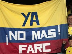 Miles de protestas se han realizado en contra del grupo guerrillero. ARCHIVO  /