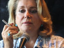 Deneuve afirma que su respeto por la actuación es fiel. EFE  /