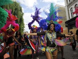 El carnaval es una de las celebraciones más esperadas del verano en la capital británica. AFP  /