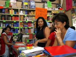 El Ayuntamiento invertirá alrededor de 28 millones 600 mil pesos, en útiles escolares. ARCHIVO.  /