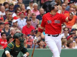 El beisbolista ha cooperado para mantener al Boston como un equipo de Primera División. AFP  /