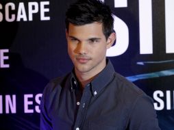 Taylor Lautner arribó hoy a la Ciudad de México. AP  /