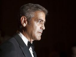 George Clooney fue recibido con aplausos. AP  /