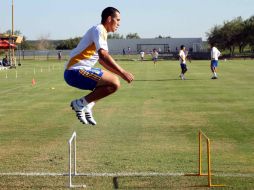 Torres Nilo avanza satisfactoriamente en cuanto a su lesión de tobillo, pero no sabe si jugará próximamente. MEXSPORT  /