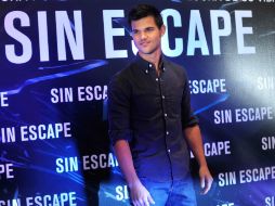 El histrión cumplió su segundo día de promoción en nuestro país de la película Sin escape. EFE  /