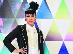 La británica de ascendencia uruguaya, Natalia Kills, tiene claros sus objetivos en la industria musical. A. CAMACHO  /