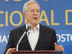 El funcionario alaba la sinceridad del Presidente Calderón al plantear el desencanto del pueblo mexicano por la inseguridad. ARCHIVO  /