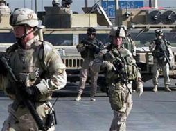 Aún permanecen en Iraq cerca de 46 mil soldados, aunque irán retirándose paulatinamente del país. ARCHIVO  /