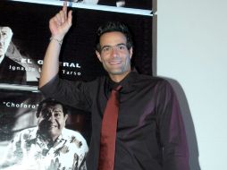 El puertorriqueño Luis Roberto Guzmán se ha ganado al público mexicano. EL UNIVERSAL  /