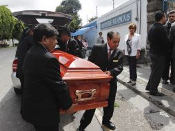 Entierro de Ana Marcela Yarce, una de las dos periodistas asesinadas. ARCHIVO  /