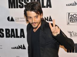 El actor asistió la víspera a la premier de la película ''Miss Bala''. EFE  /