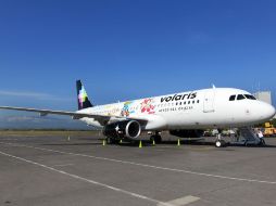 El avión transportará la antorcha de los juegos por distintos estados del país. M. FREYRIA  /